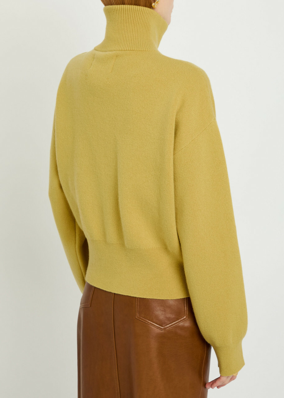 Extreme Cashmere N°385 Xtra Cute Cashmere Cardigan - Yellow - One Size
