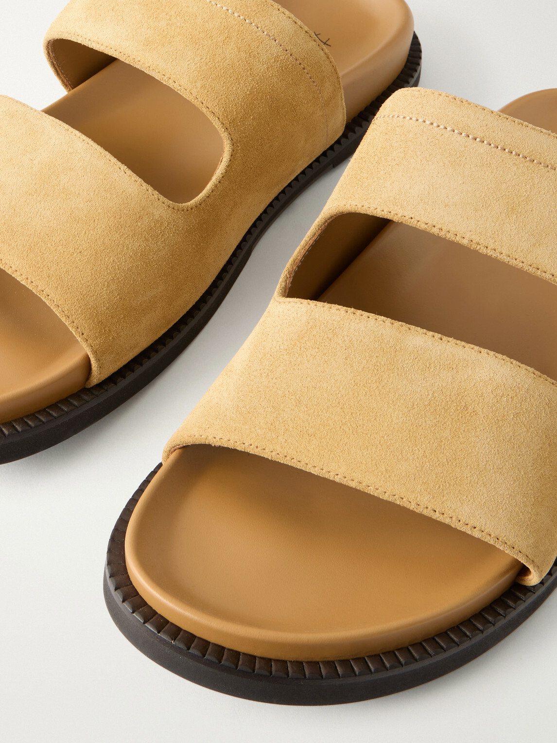 J.M. Weston - Suede Sandals - Neutrals