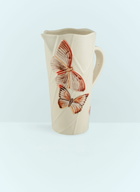 Bordallo Pinheiro Cloudy Butterflies Pitcher