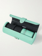 WOLF - Cross-Grain Vegan Leather Watch and Jewellery Roll