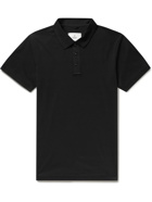 Reigning Champ - Pima Cotton-Jersey Polo Shirt - Black