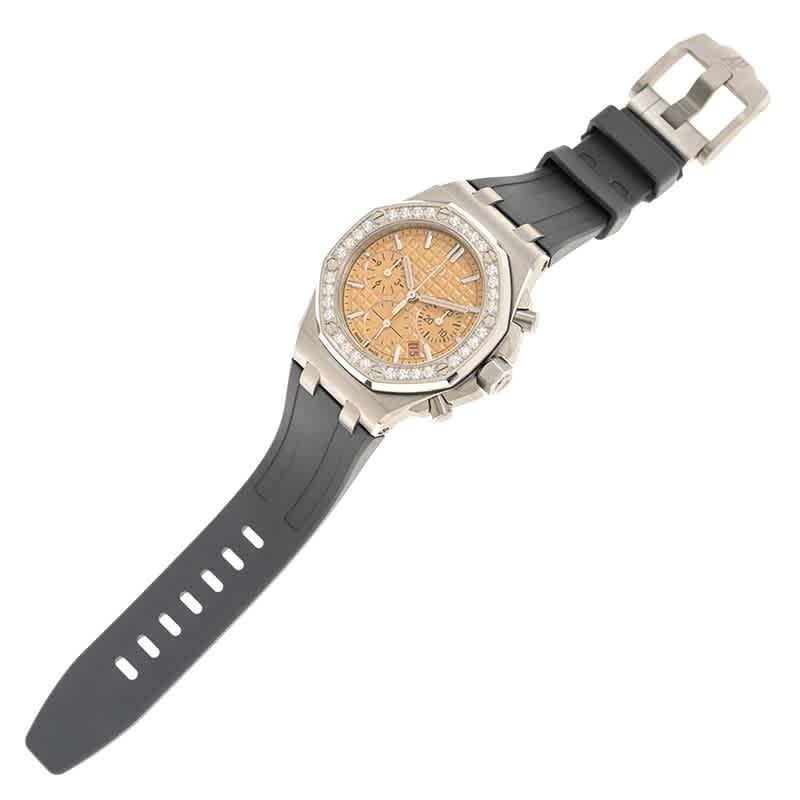 Audemars Piguet Royal Oak Offshore Chronograph Automatic Diamond Pink Dial Ladies Watch 26231ST.ZZ.A178CA.01
