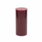 HAY Column Candle - Small in Wine/Bordeaux 