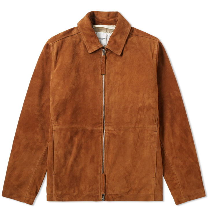 Photo: Norse Projects Elliot Suede Jacket