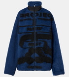 Y/Project Jacquard fleece jacket