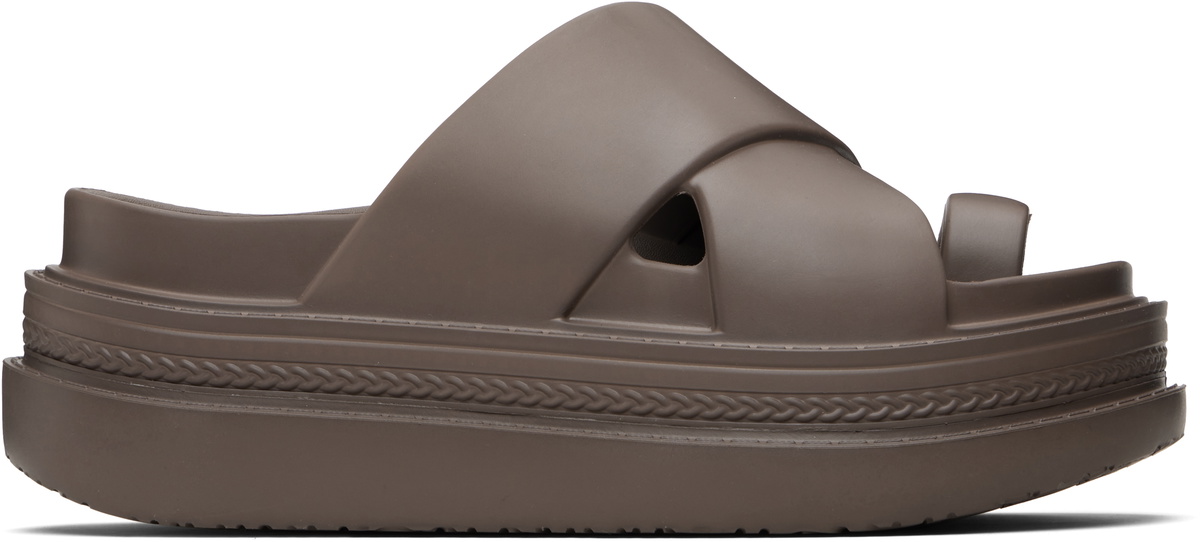 sacai Black Foam Multiple Sole Sandals Sacai