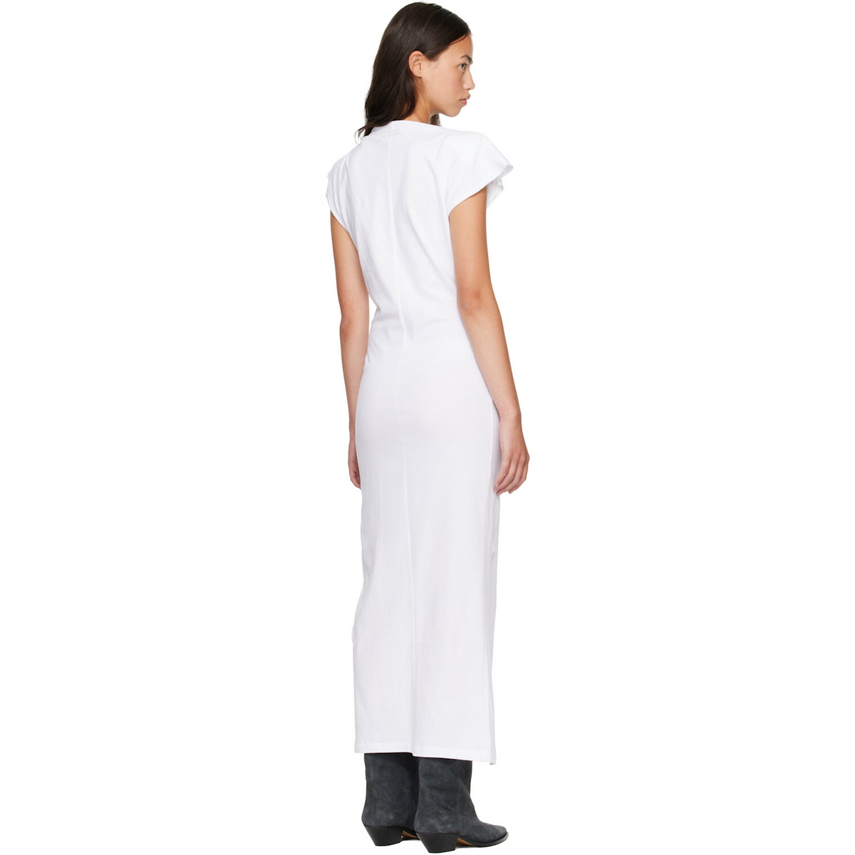 Isabel Marant White Nadela Midi Dress