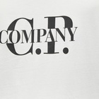 C.P. Company Men's Logo T-Shirt in Gauze White