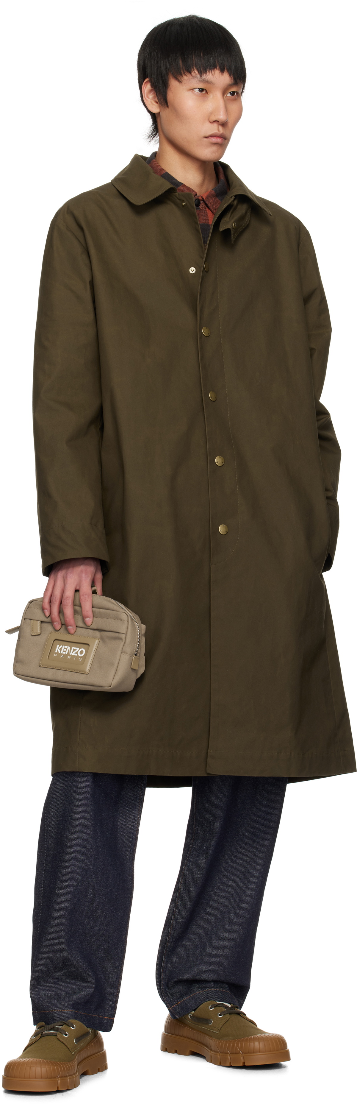 Kenzo Tan Kenzo Paris 'Kenzography' Belt Bag