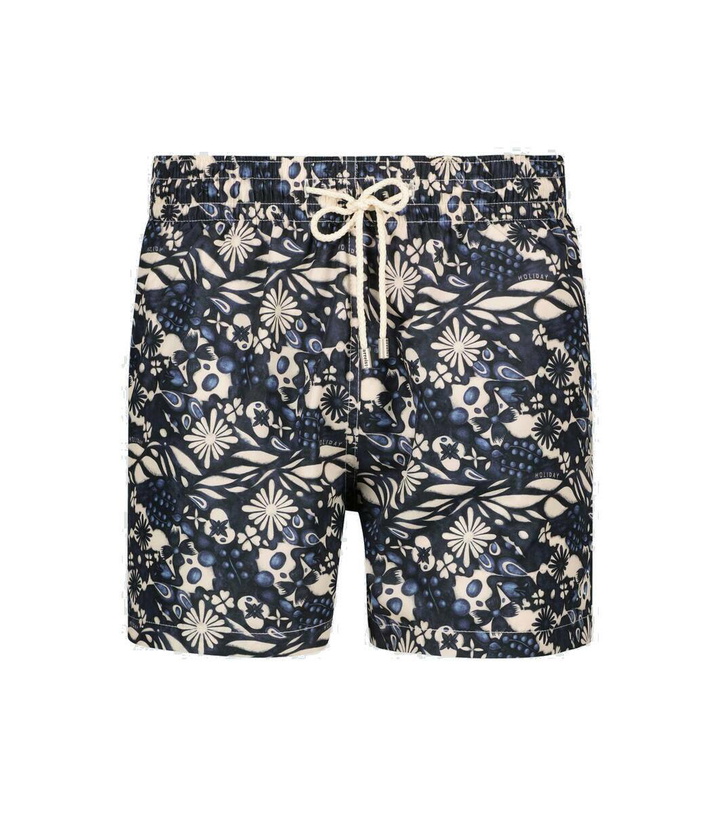 Photo: Arrels Barcelona Printed swim shorts