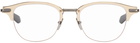 Dita Gold & Gunmetal Iambic Optical Glasses