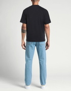 Magenta Mens T-shirt Midnight in Blue