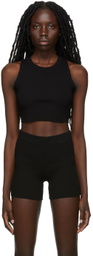 COTTON CITIZEN Black Ibiza Cropped Tank Top
