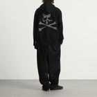 MASTERMIND WORLD Men's Zip-Up Track Hoodie in Black