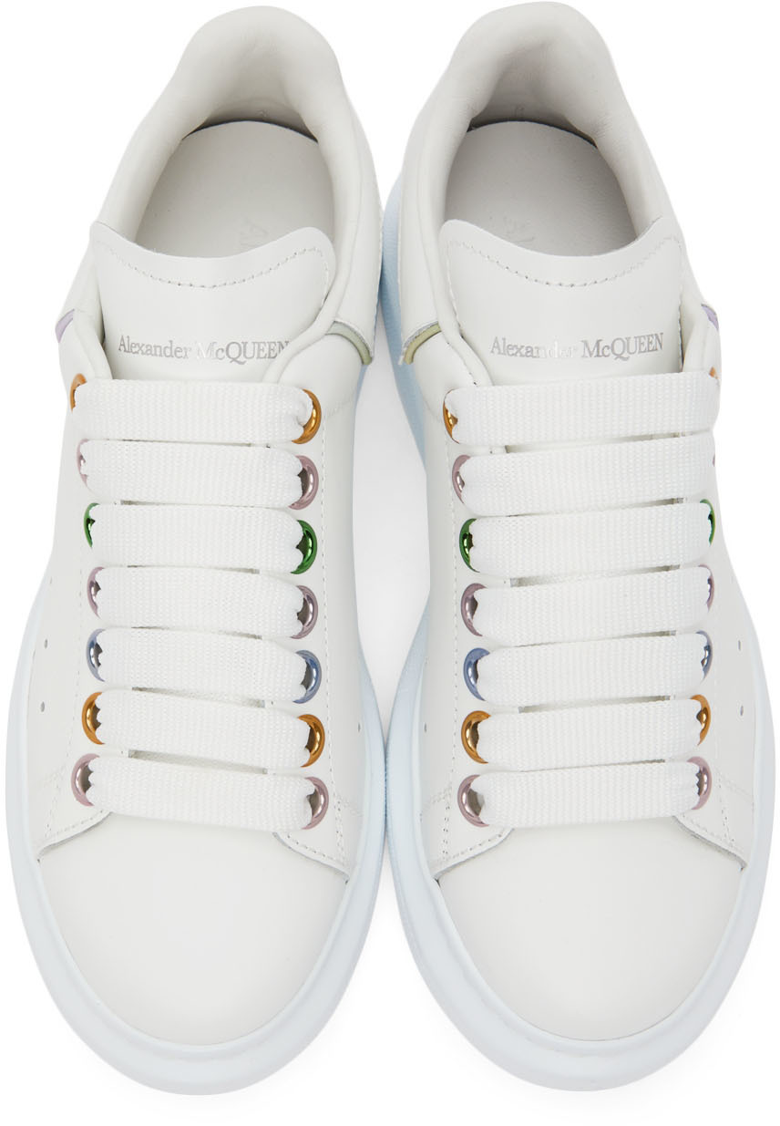 Alexander McQueen White Oversized Sneakers Alexander McQueen