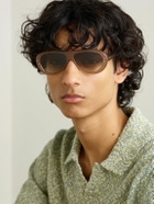 Mr P. - Cubitts Ischia Aviator-Style Acetate Sunglasses