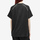 Adidas Women's Short Sleeve Football Jersey in Black