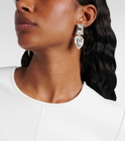 McQueen Crystal-embellished earrings