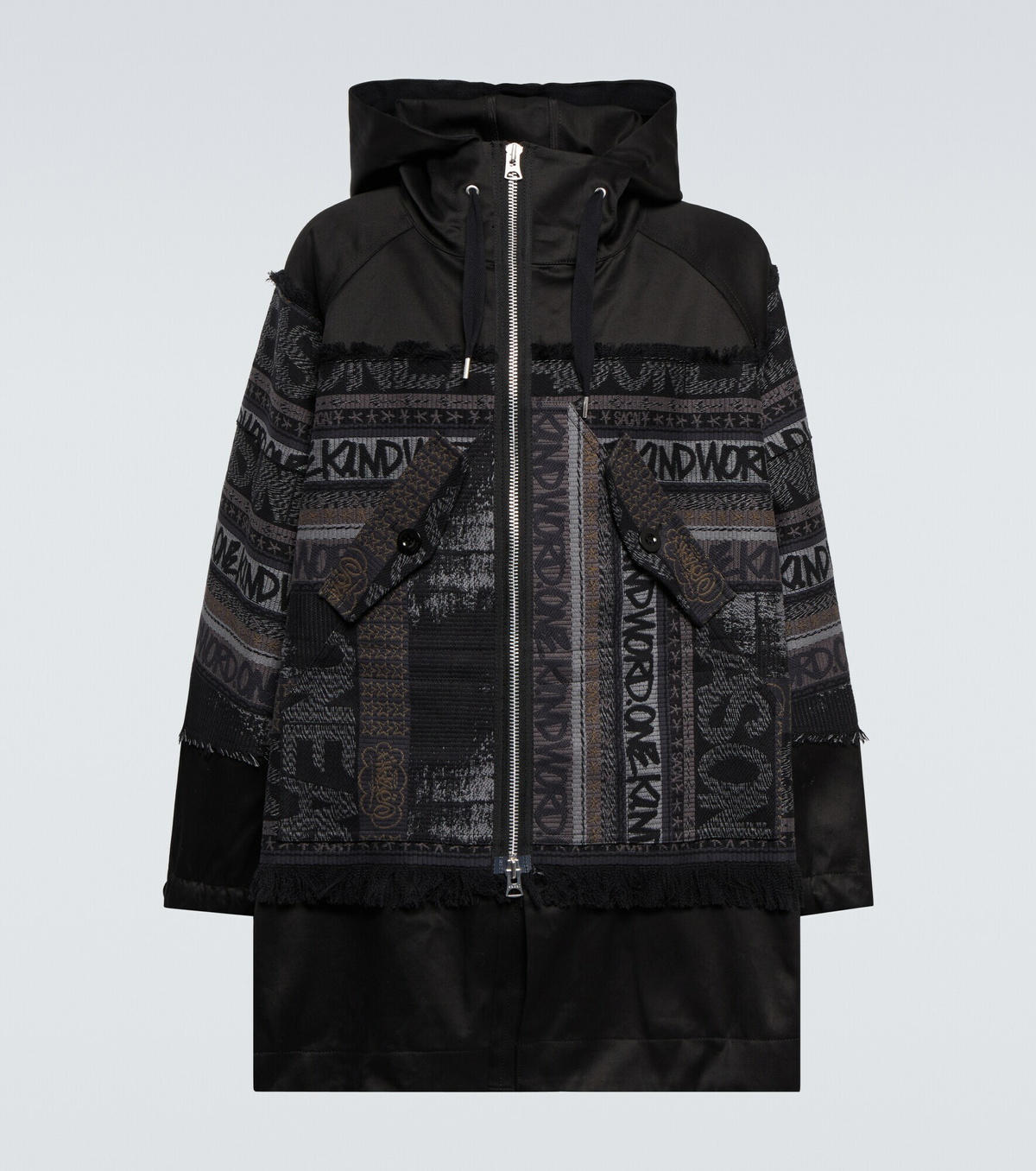 Sacai - X Eric Haze jacquard jacket Sacai