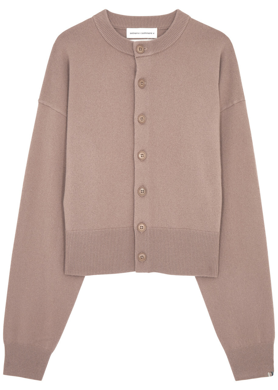 Extreme Cashmere N°170 Chou Cashmere-blend Cardigan - Pink - One