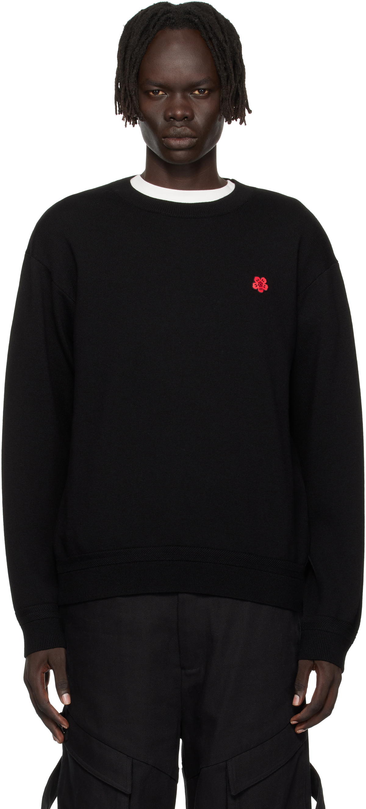 Kenzo Black Kenzo Paris 'Boke Flower' Sweater