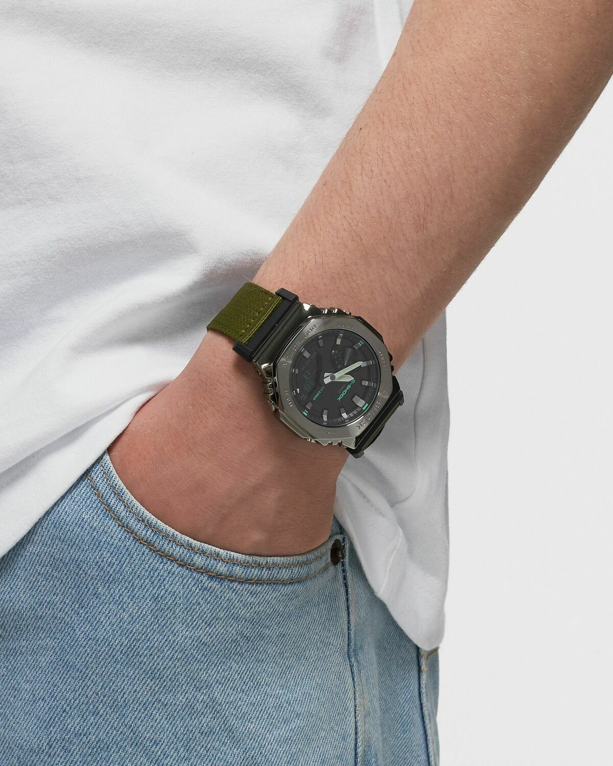 Casio G Shock Gm 2100 Cb 3 Aer Green - Mens - Watches Casio