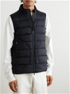Herno - Legend Quilted Shell Down Gilet - Blue