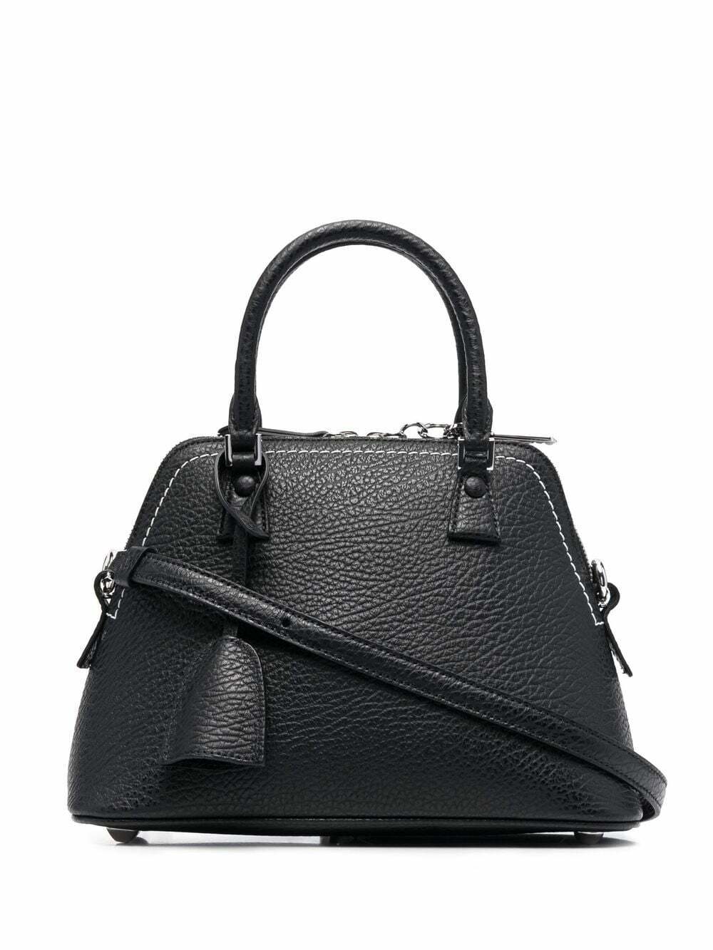Maison Margiela Women's Classique Micro Leather Shoulder Bag Black