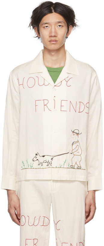 Photo: Bode Off-White 'Howdy' Shirt