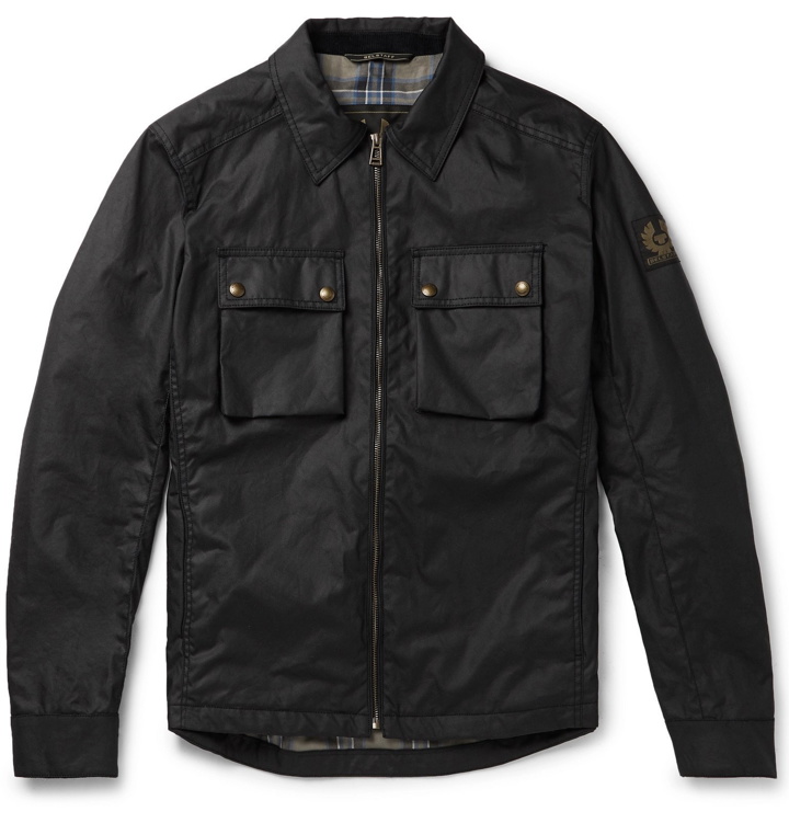 Photo: Belstaff - Dunstall Waxed-Cotton Jacket - Blue