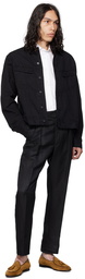 Ralph Lauren Purple Label Black Relaxed Fit Jacket