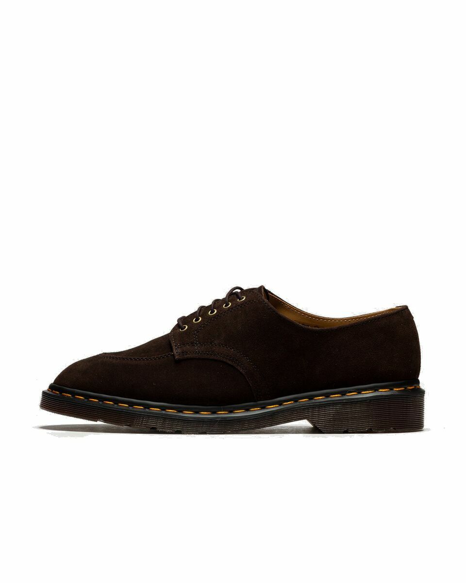 Photo: Dr.Martens 2046 Chocolate Repello Calf Suede Brown - Mens - Boots