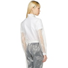 MISBHV Transparent Cropped See-Through Track Jacket