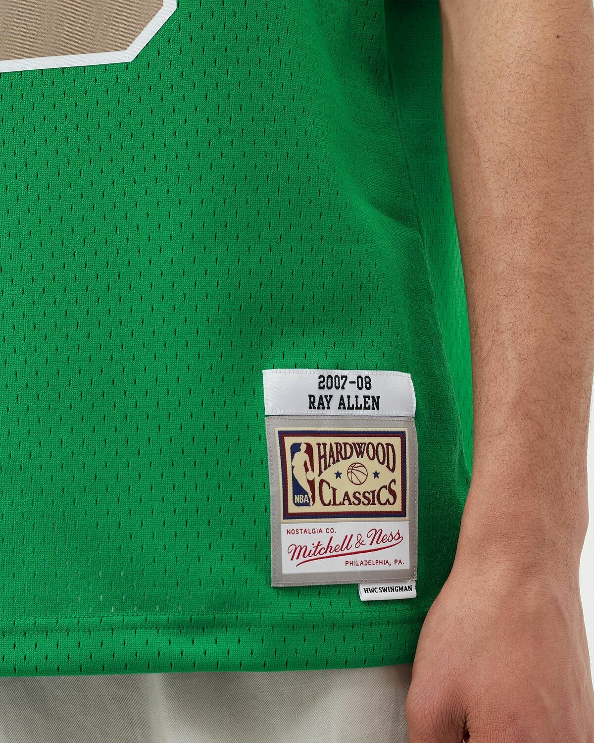 Mitchell & Ness NBA Swingman Jersey Boston Celtics 2007-08 Ray Allen #20 Green Men