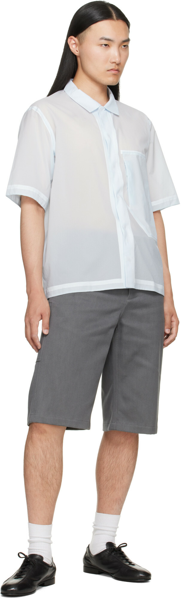 Veilance Blue Demlo S/S Shirt