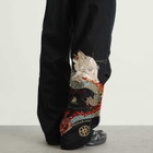 Maharishi Men's Polar Bear Chimera Embroidered Loose Snopants in Black