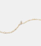 Spinelli Kilcollin Gravity 18kt yellow, rose, and sterling silver necklace and 18kt white gold ring set