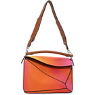 Loewe Orange Spray Puzzle Bag
