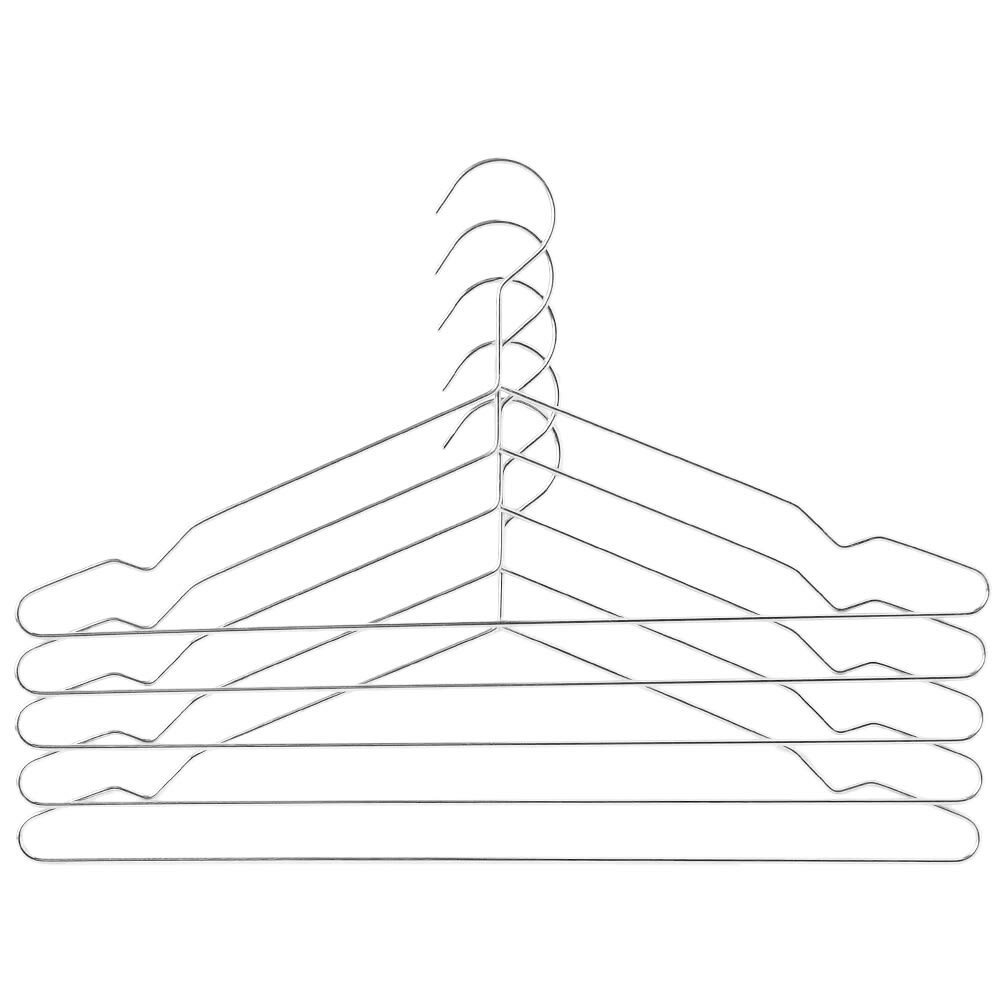 Silver discount coat hangers