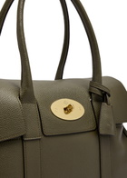 Mulberry Bayswater Small Grained Leather Shoulder bag - Green - One Size