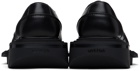 untitlab® Black Reel Metal Toe Derbys