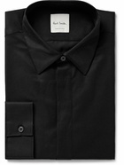 Paul Smith - Slim-Fit Cotton-Blend Poplin Shirt - Black