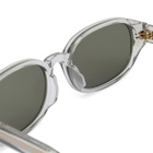 Oscar Deen Pellerin Sunglasses in Crystal/Moss 