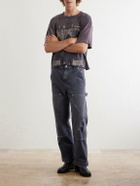Enfants Riches Déprimés - Straight-Leg Distressed Jeans - Purple