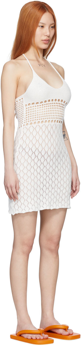 Gimaguas SSENSE Exclusive White Pachanka Mini Dress Gimaguas