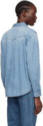 Levi's Blue Sawtooth Denim Shirt