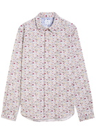 PS Paul Smith Patterned Tailored fit Stretch-cotton Shirt Multicoloured 1