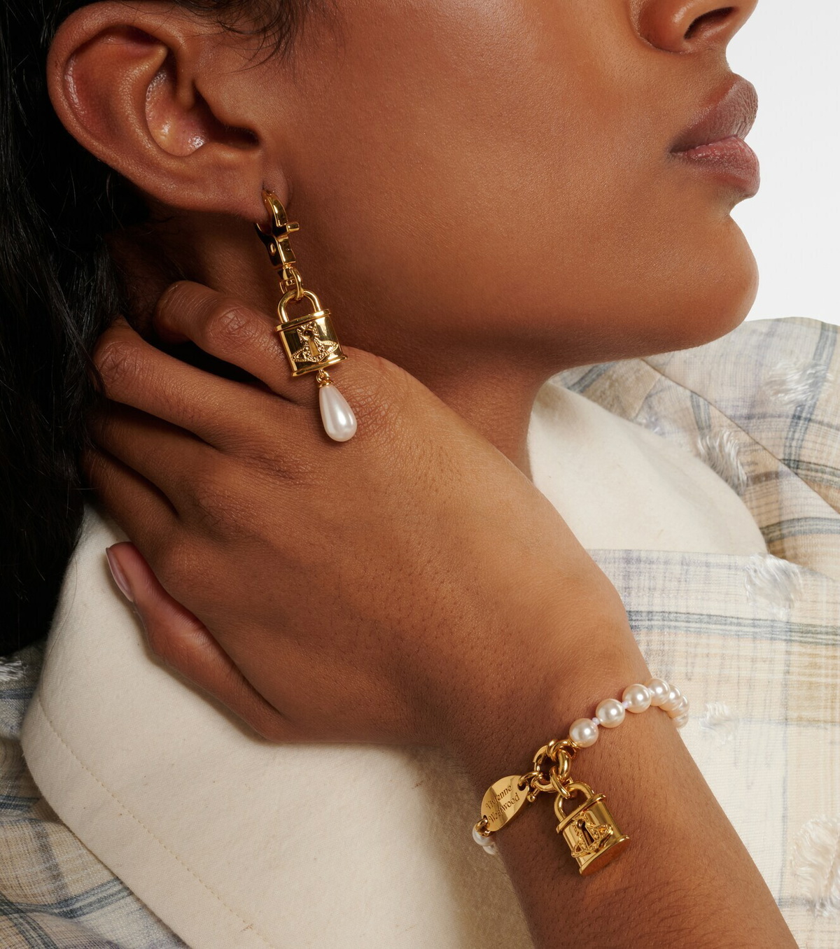 Vivienne Westwood Celestia Small embellished bracelet