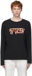 Stolen Girlfriends Club SSENSE Exclusive Black Berate Fade Long Sleeve T-Shirt