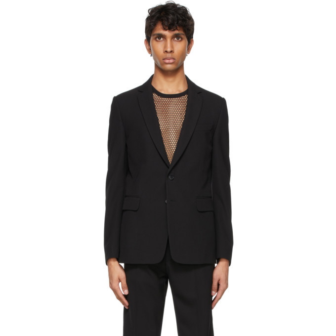 Photo: Dries Van Noten Black Wool Blazer